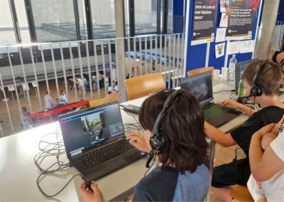 Telepresence Robots at a research event